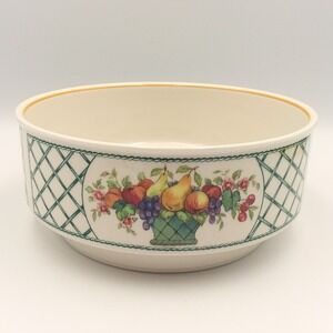 Villeroy & Boch Basket  7" Round Vegetable Bowl Oven to Tableware‎ W Germany VTG